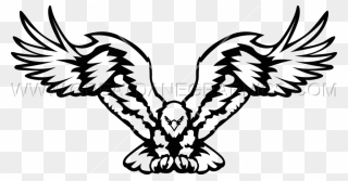 Wing Clipart Eagle - Eagle Logo Open Wings - Png Download