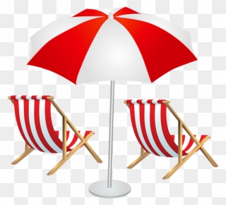 Beach Lounge Chair Clip Art - Png Download