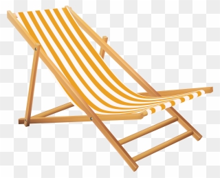 Transparent Beach Lounge Chair Clipart - Transparent Beach Chair Clipart - Png Download