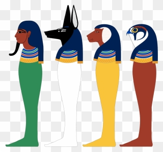 Four Sons Of Horus Clipart
