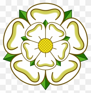 Symmetry,petal,plant - Yorkshire Rose Clipart