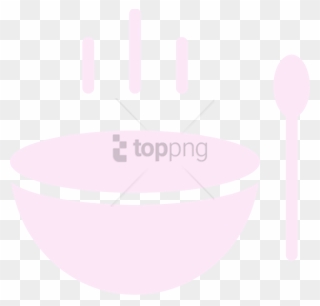 Pink Bowl Icon Transparent Png - Circle Clipart