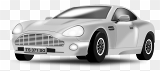 Animated Pictures Of Cars 25, Buy Clip Art - Silvery Car - Png Download