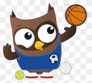 Clipart Owl Education, Clipart Owl Education Transparent - Owl Sports Clip Art - Png Download