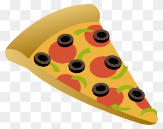 Junk Food Pizza Slice Clipart - Clip Art Pizza Slice Png Transparent Png