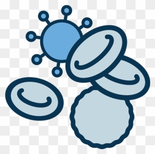 Hiv Virus Affecting The Person Clipart Png Image Download - Hiv Icon Arts Transparent Png