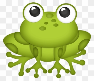 Frog Drawing Clip Art - Frog Eyes Cartoon - Png Download