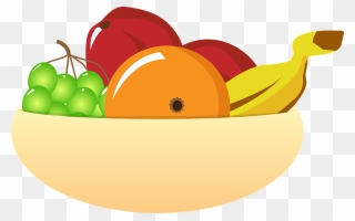 Transparent Diet Png - Fruit Bowl Clipart