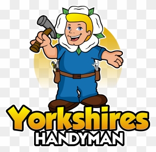 Yorkshire’s Handyman Logo - Cartoon Clipart