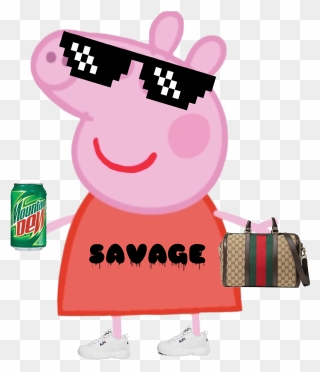 #peppa #pig #peppapig #meme #trend #trending #gucci - Peppa Pig Peter Griffin Clipart