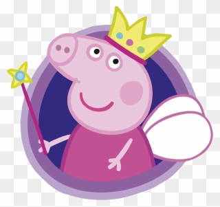 Peppa Pig Princess Png - Fairy Peppa Pig Png Clipart