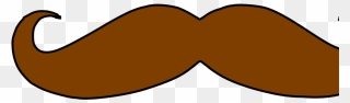 Brown Mustache No Background Clipart
