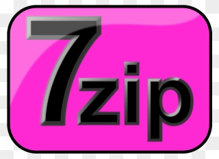Open Source Clip Art Download - 7-zip - Png Download