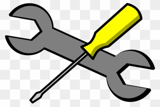 Tools Of The Trade Icon - Wrench Icon Clipart