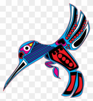 Hummingbird-2 - First Nations Hummingbird Art Clipart