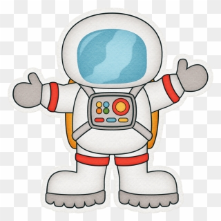 B * * Over The Moon - Astronaut Clip Art - Png Download