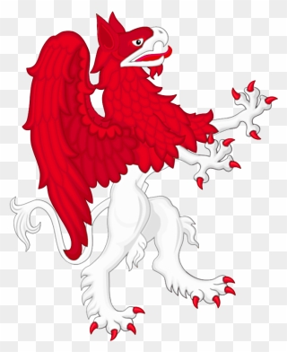 Griffin Coat Of Arms Supporters Clipart