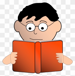 Reading Book Cartoon Gif Png Clipart