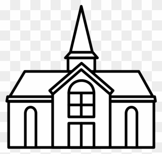 Gratisskole - Dk - Kirke - Symbol Home Clipart