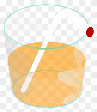 Glass, Juice, Cup, Orange, Drink, Beverage, Cold - Transparent Gif Png Drinks Clipart