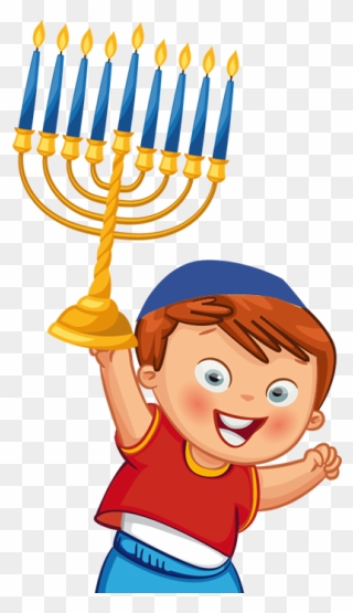 Animated Clipart Hanukkah - Png Download
