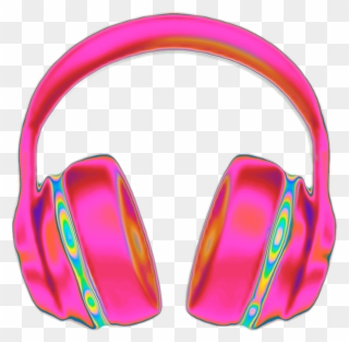 Headphone Clipart Cute - Cute Headphones Clipart - Png Download