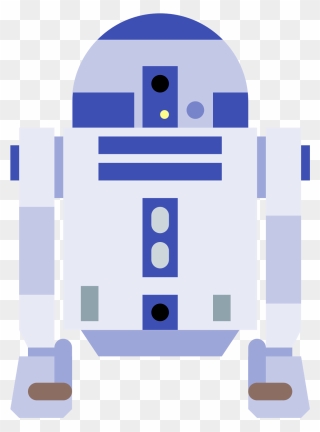 Library Of Star Wars R2d2 Clip Black And White Stock - Star Wars R2d2 Icon - Png Download