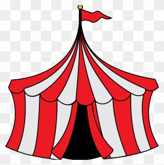 Circus Tent Clipart - Png Download