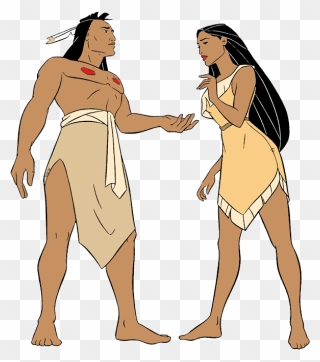 Pocahontas And Chief Powhatan Clipart - Png Download