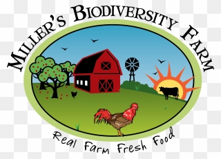 Miller"s Biodiversity Farm Logo - Cartoon Clipart