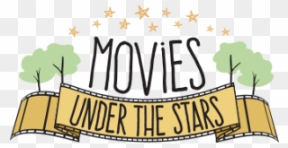Movie Under The Stars Clipart - Png Download