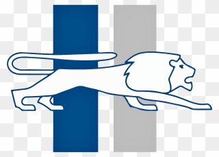 Detroit Lions Throwback Logo Clipart