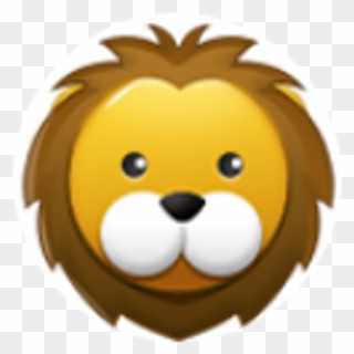 Leon Selva Gato Animal - Lion Emoji Transparent Background Clipart