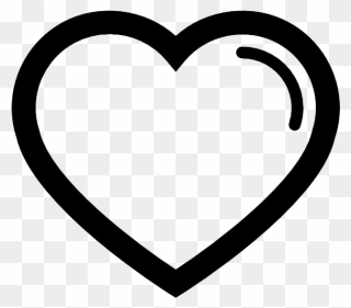 Heart Symbol Transparent - Transparent Heart Icon Png Clipart