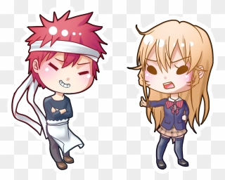 Anime Food Png - Anime Chibi Food Wars Clipart