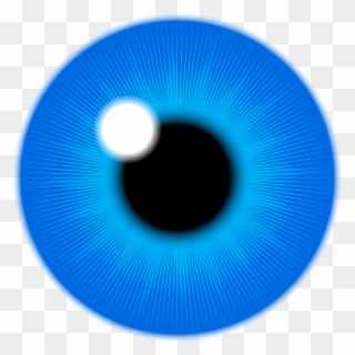 Onlinelabels Clip Art - Eye Pupil Clipart - Png Download