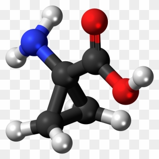 Aminocyclopropane Molecule Model Free Photo - Methyl Methacrylate Molecular Size Clipart