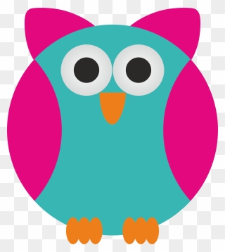 Sign Clipart Owl - Simple Owl Clipart - Png Download