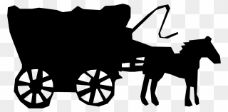 Cinderella Clipart Stagecoach - Horse Drawn Wagon Svg - Png Download