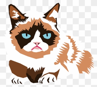 Grumpy Cat Clipart - Daily Meme Calendar 2020 - Png Download