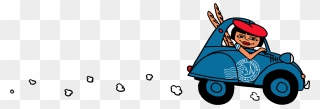 2cv Border Smoke Puffs Right - 2cv Png Cartoon Clipart