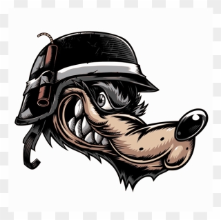 Wolf Soldier Vector Clipart Image - Utv Wolfpack - Png Download