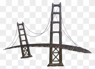 Golden Bridge Png - Golden Gate Bridge Png Clipart