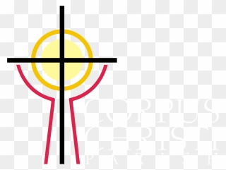 Ccc Logo With Name Rev2 - Symbol The Feast Of Corpus Christi Clipart