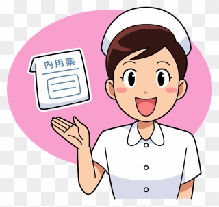 Nurse Pharmaceutical Drug Clipart - Transparent Nurse Clipart Png