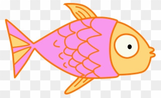 Wollfaden Clipart Fish Fish Kids Clip Art Free Image - Fish Clipart Transparent Background - Png Download