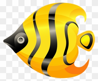 Copperband Butterflyfish Clipart - Png Download