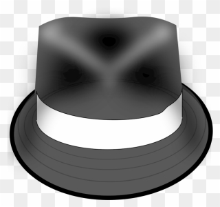 Hd Trilby Fedora Homburg Hat Sombrero - Fedora Clipart