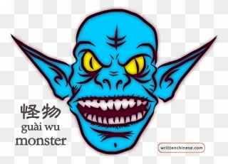 Clipart Monster Head - Png Download