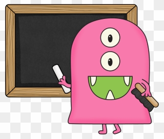 Classroom Information Students Arrive - Monster Teacher Clip Art - Png Download